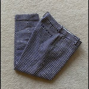 J. Crew Cafe Capri trousers